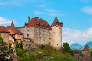 Gruyeres castle with Keytours