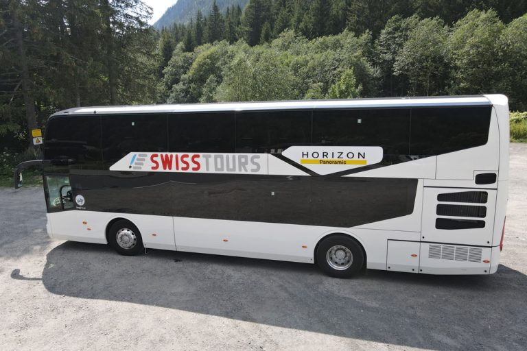 Panoramic bus fleet Keytours