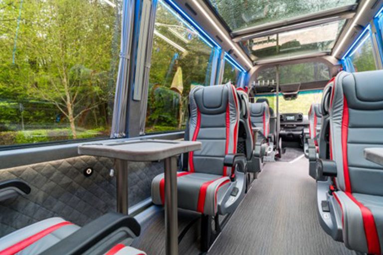 Panoramic bus fleet Keytours